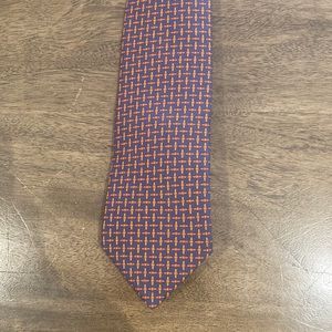 Hermès Tie 7 H Pattern